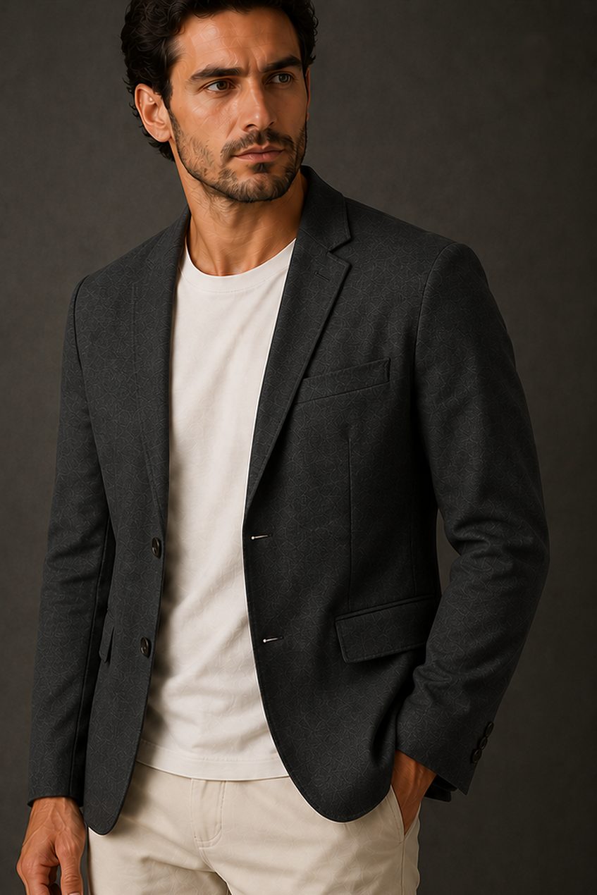 Blazer Desestruturado na cor chumbo