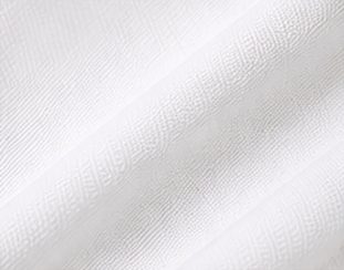 Camisa Social Easy Care na cor branco, detalhe do tecido