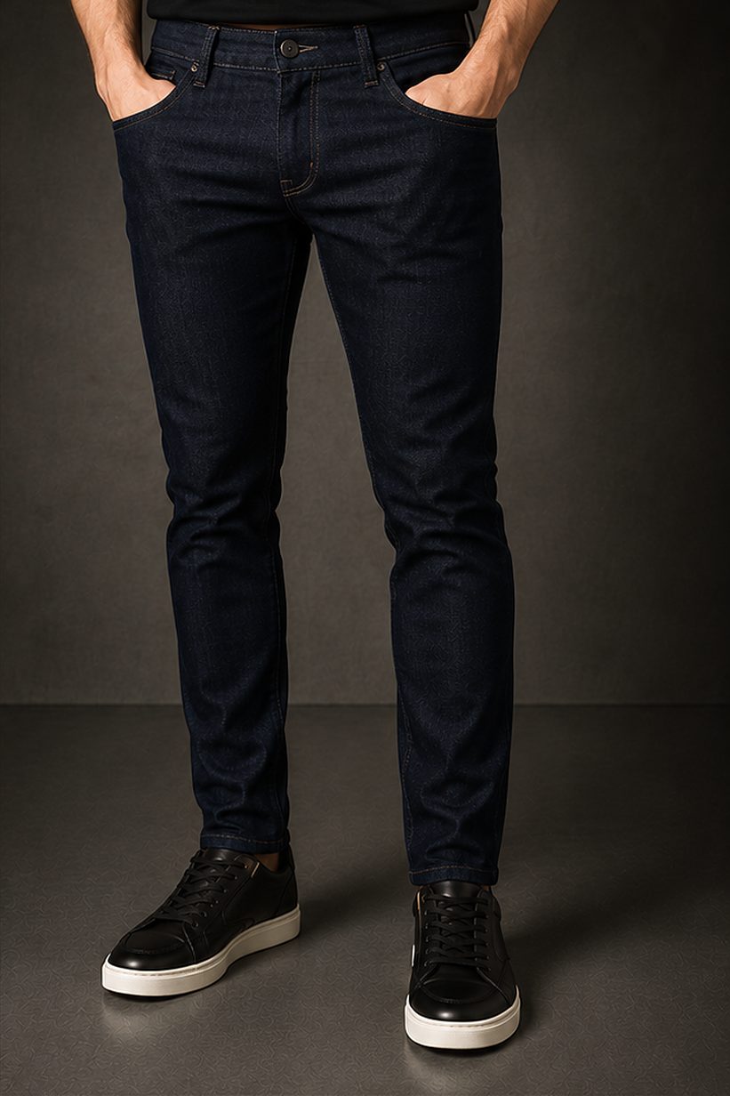 Jeans Dark Premium na cor índigo escuro