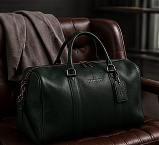 Weekender Signature na cor verde floresta, detalhe: outro